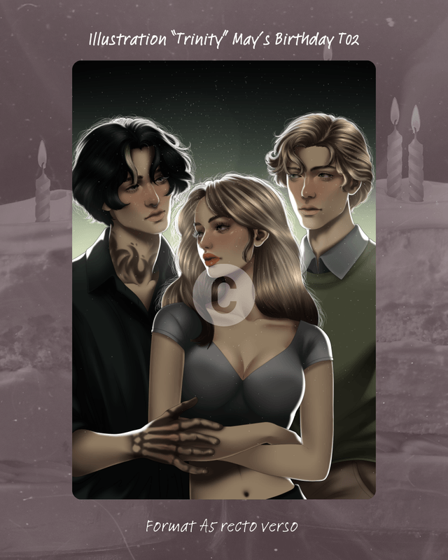 Illustration Trinity (May's Birthday T02) 
