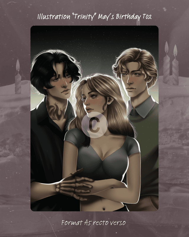 Illustration Trinity (May&#039;s Birthday T02) 