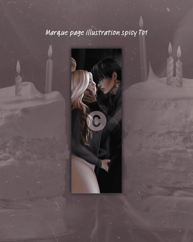 Marque page illustration (May&#039;s Birthday T01) 