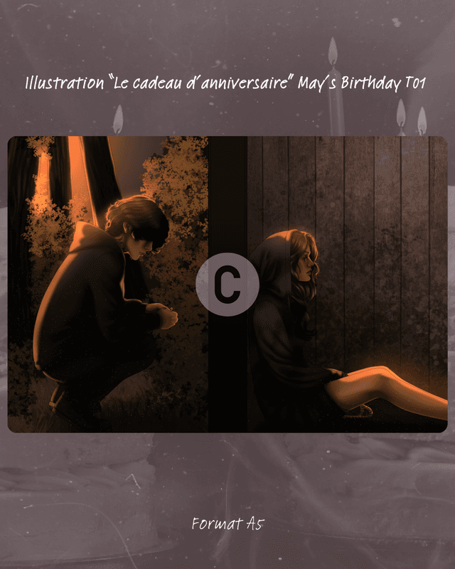 Illustration Le Cadeau D&#039;Anniversaire (May&#039;s Birthday T01) 